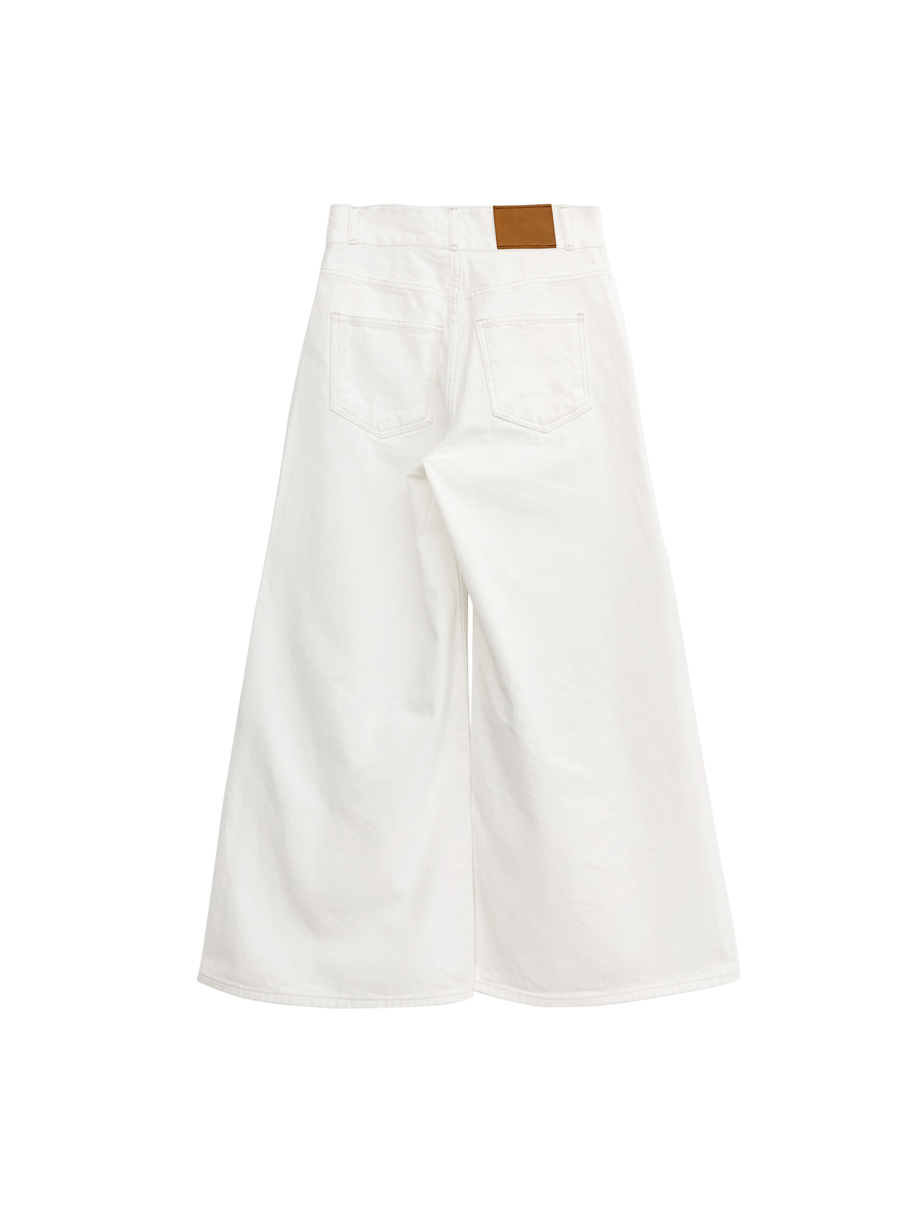 短版牛仔套褲-單褲