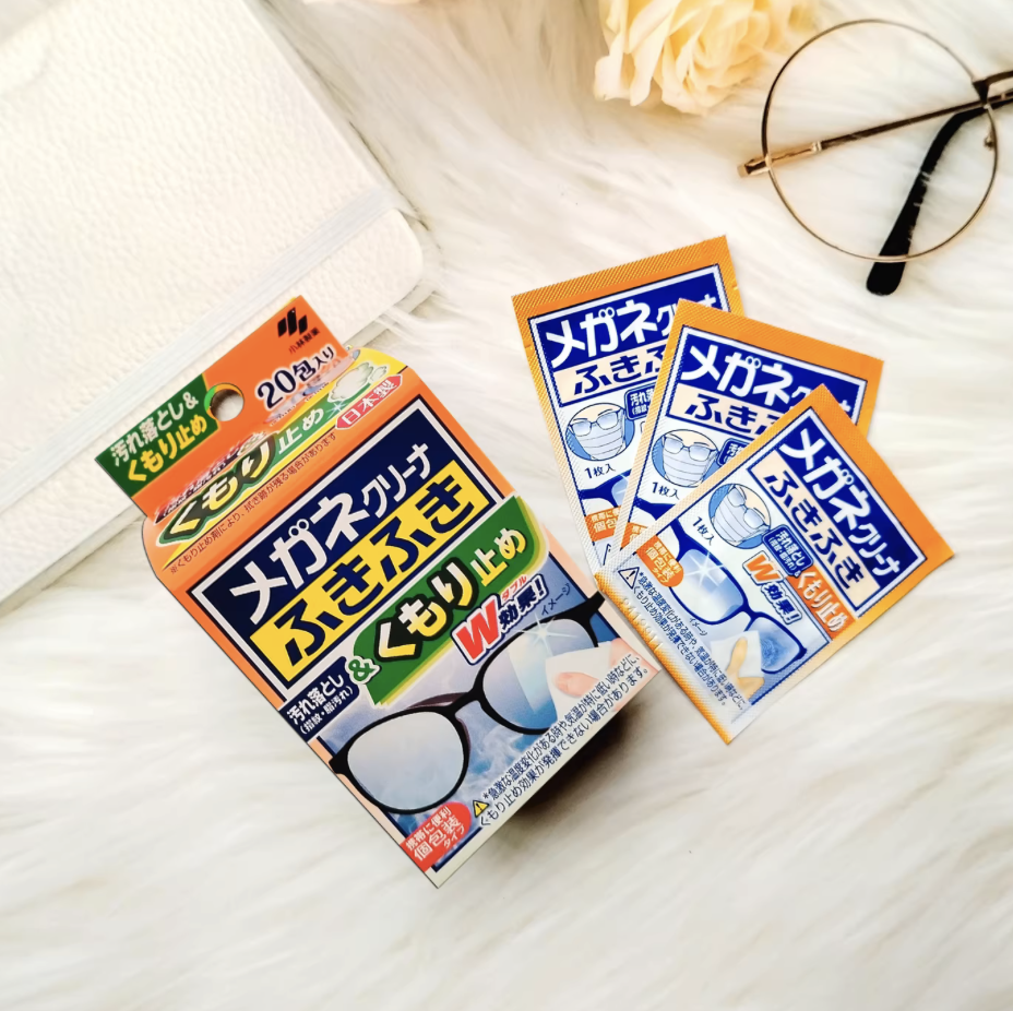 眼鏡防霧清潔片20入