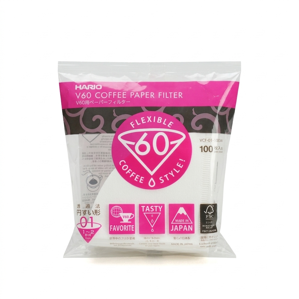 Hario_V60_01_酵素漂白濾紙100枚入