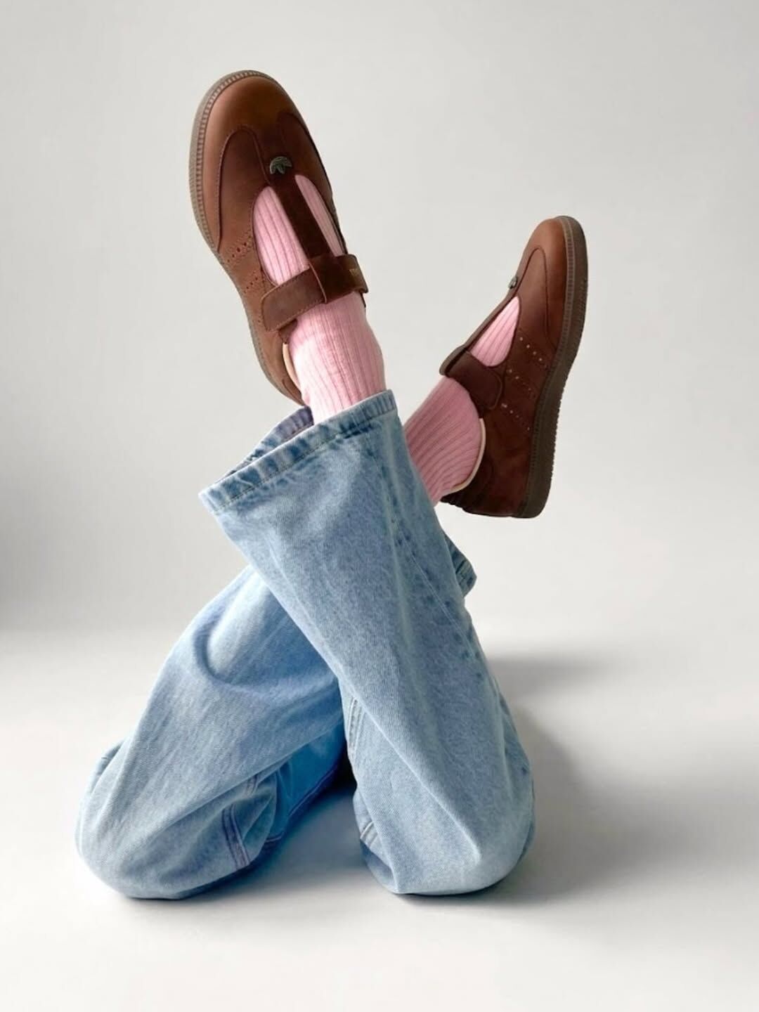 ADIDAS SAMBA JANE 牛皮系列 棕色 咖啡色 瑪莉珍鞋 瑪麗珍 涼鞋 焦糖底 女鞋 HP7130 / 預購