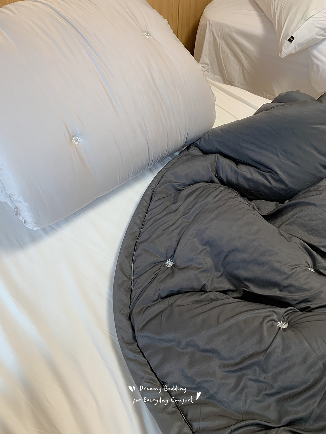 (K03)韓國!私心最愛的天絲雛菊花園被-2色