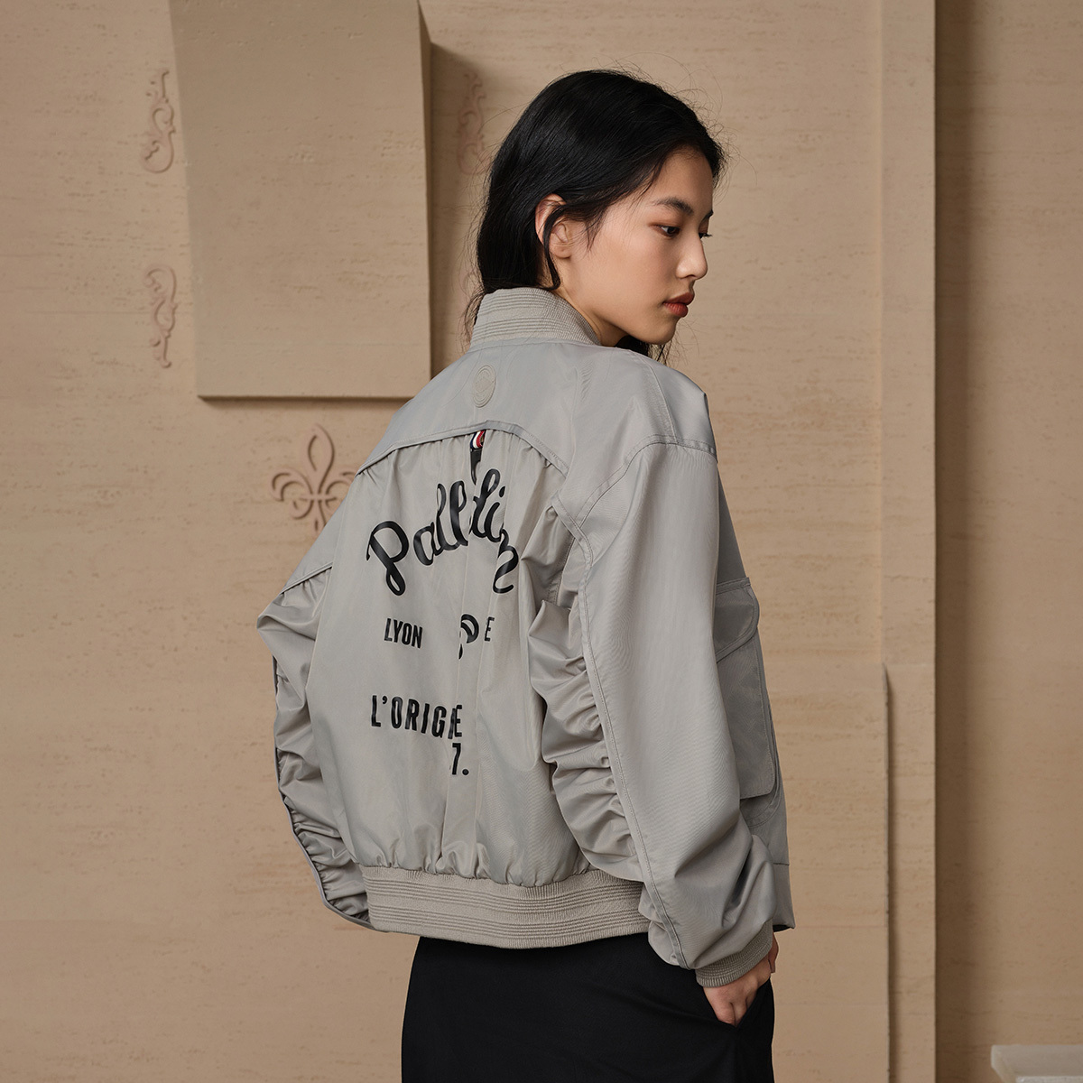 女裝 PALLADIUM LOGO 飛行員外套