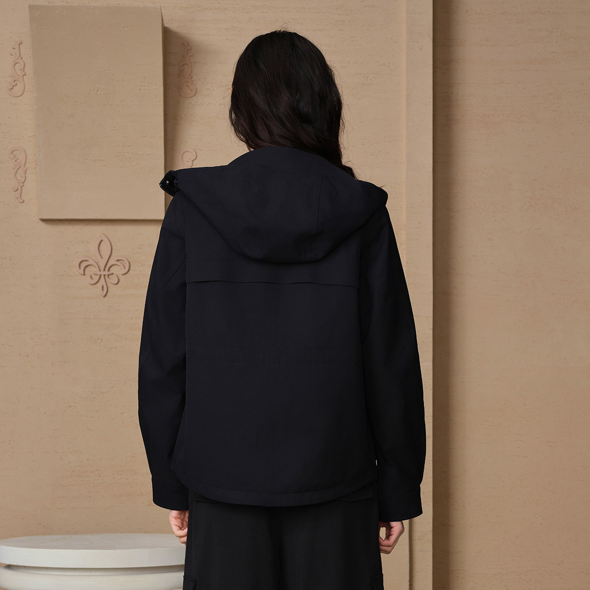 女裝 PALLADIUM LOGO 工裝連帽外套
