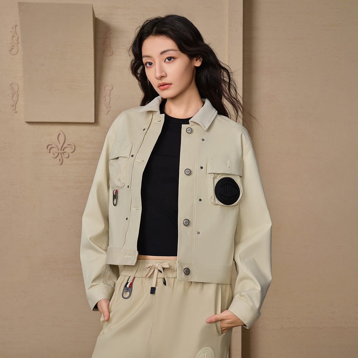 女裝 PALLADIUM LOGO 工裝外套