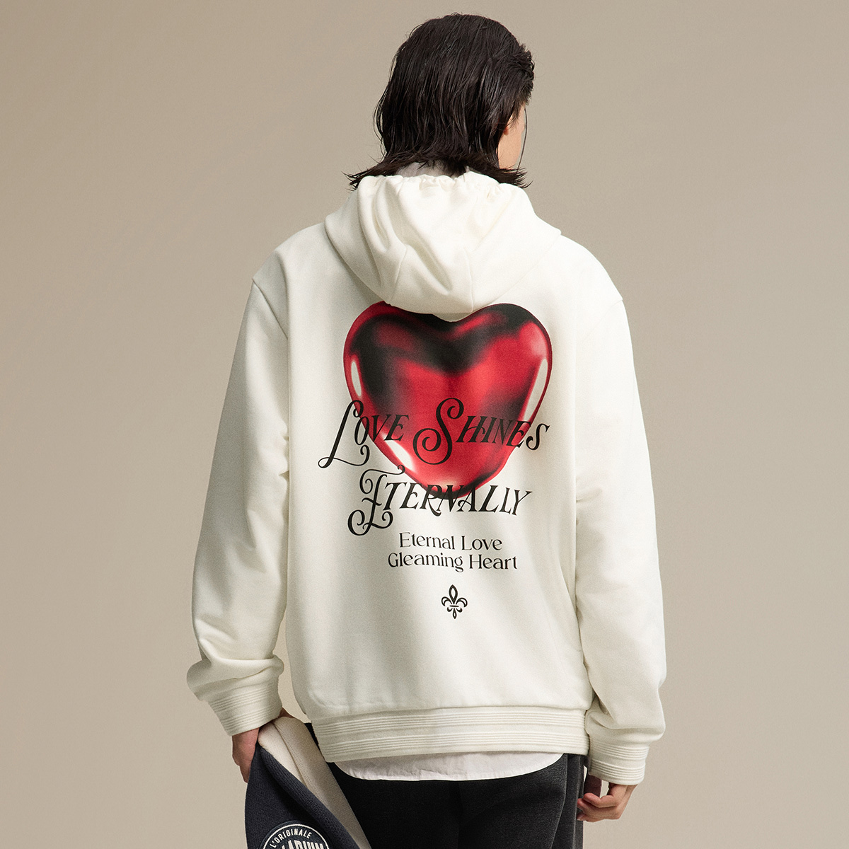 男裝 PALLADIUM LOVE LOGO 連帽衛衣