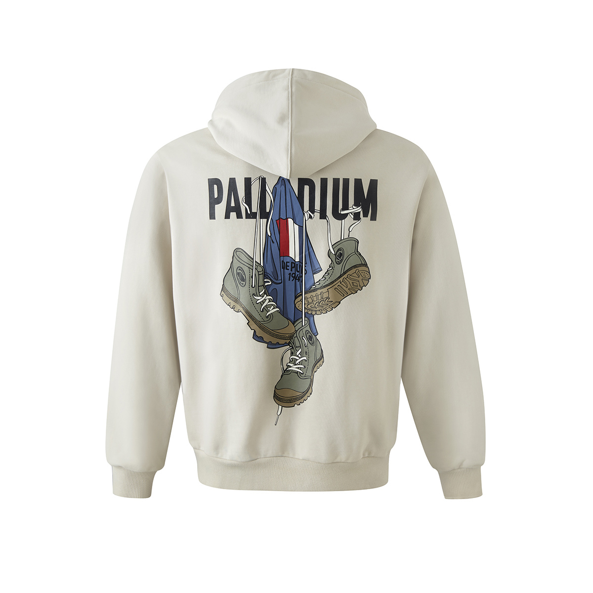 男裝復古 PALLADIUM LOGO 連帽衛衣