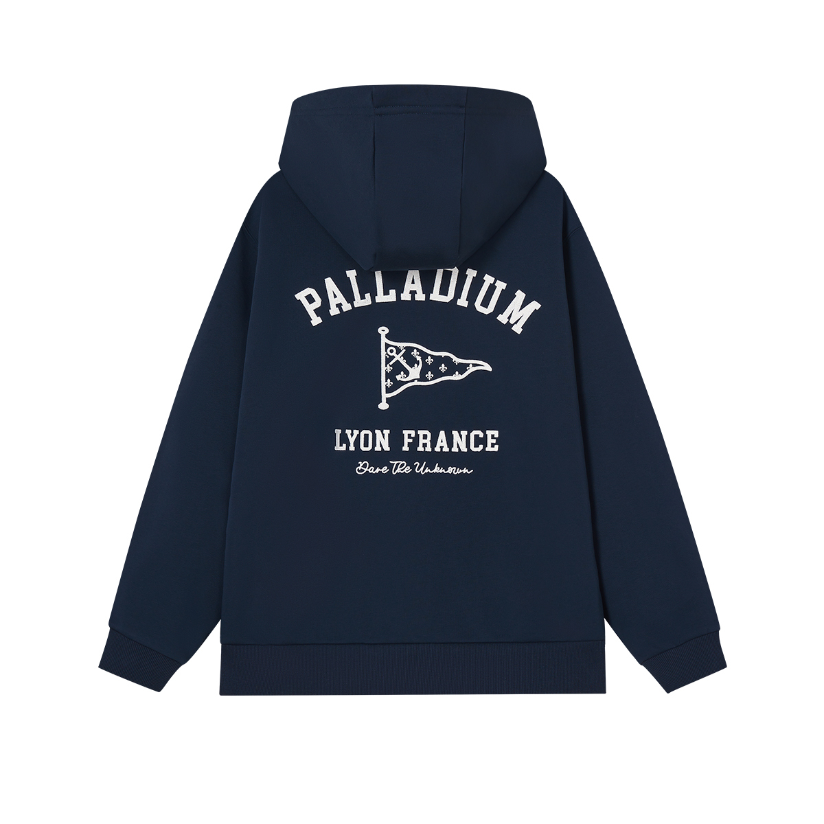 男裝 PALLADIUM 航海旅行主題印花圖案連帽衛衣