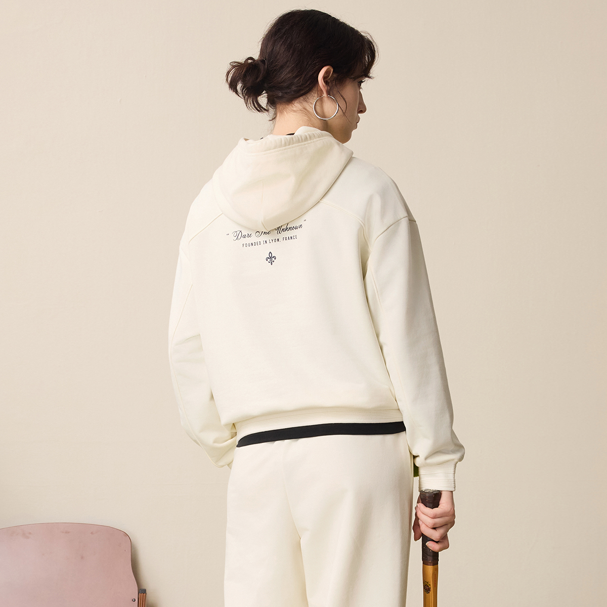 女裝 PALLADIUM TENNIS CLUB LOGO 連帽衛衣
