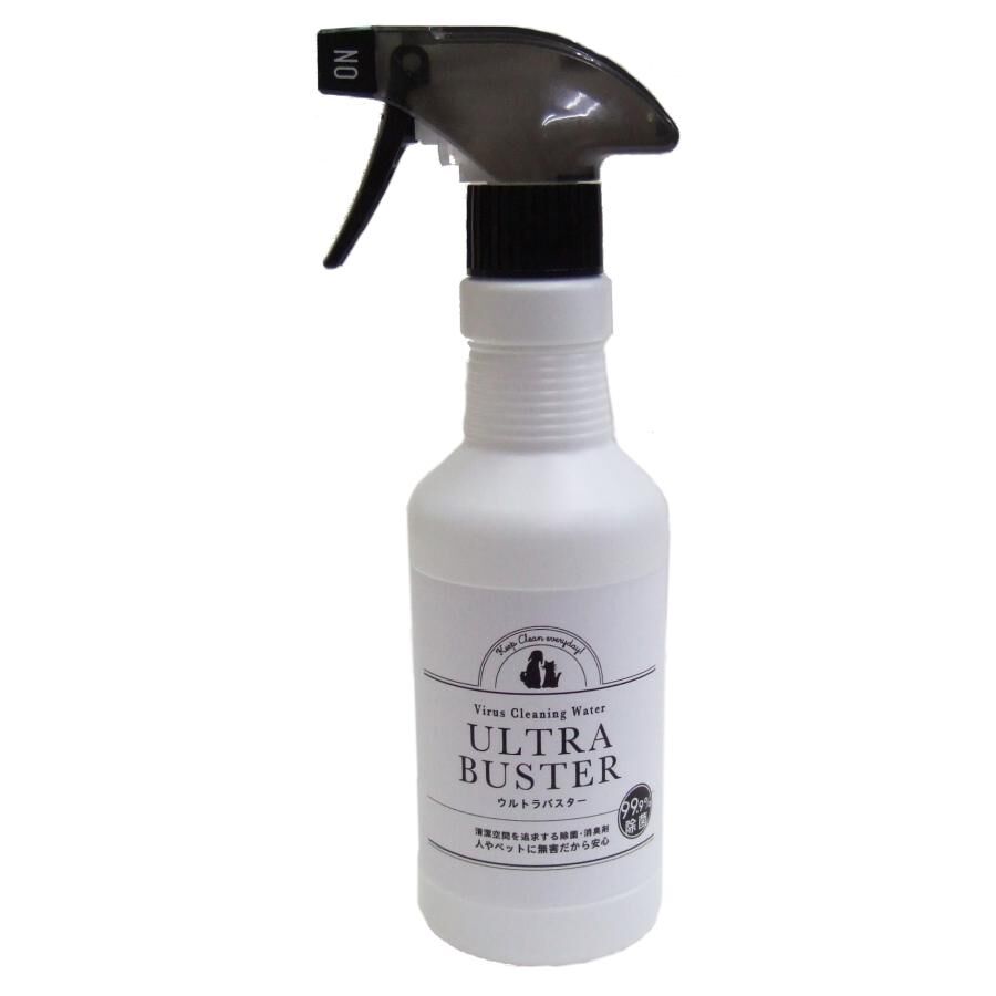 (日本製造及直送) 岡野製作所 Ultra Buster 高端除菌消臭噴霧 (貓狗適用) 300mL