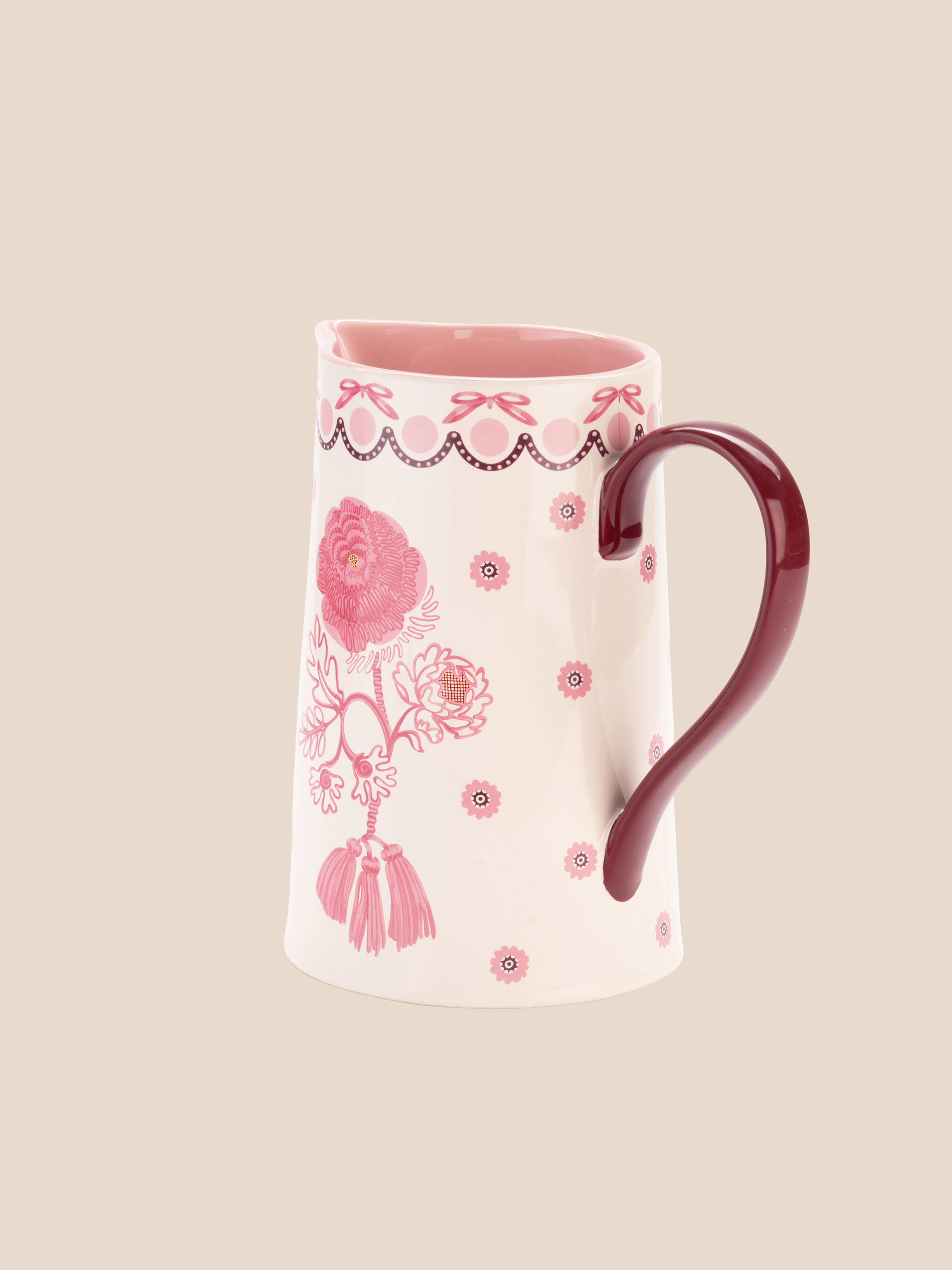 Spitalfields Silk 陶瓷造型花器/水壺