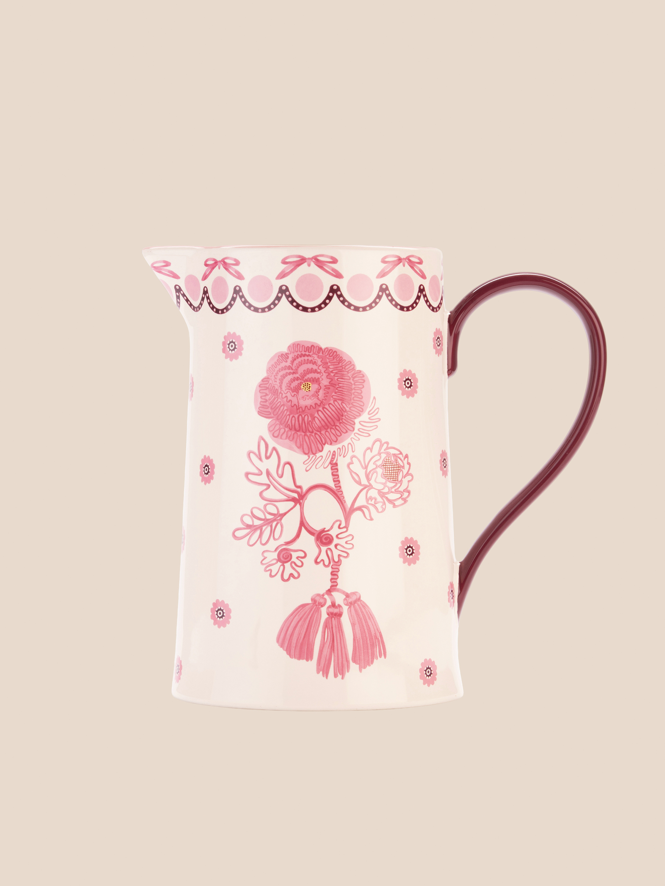 Spitalfields Silk 陶瓷造型花器/水壺