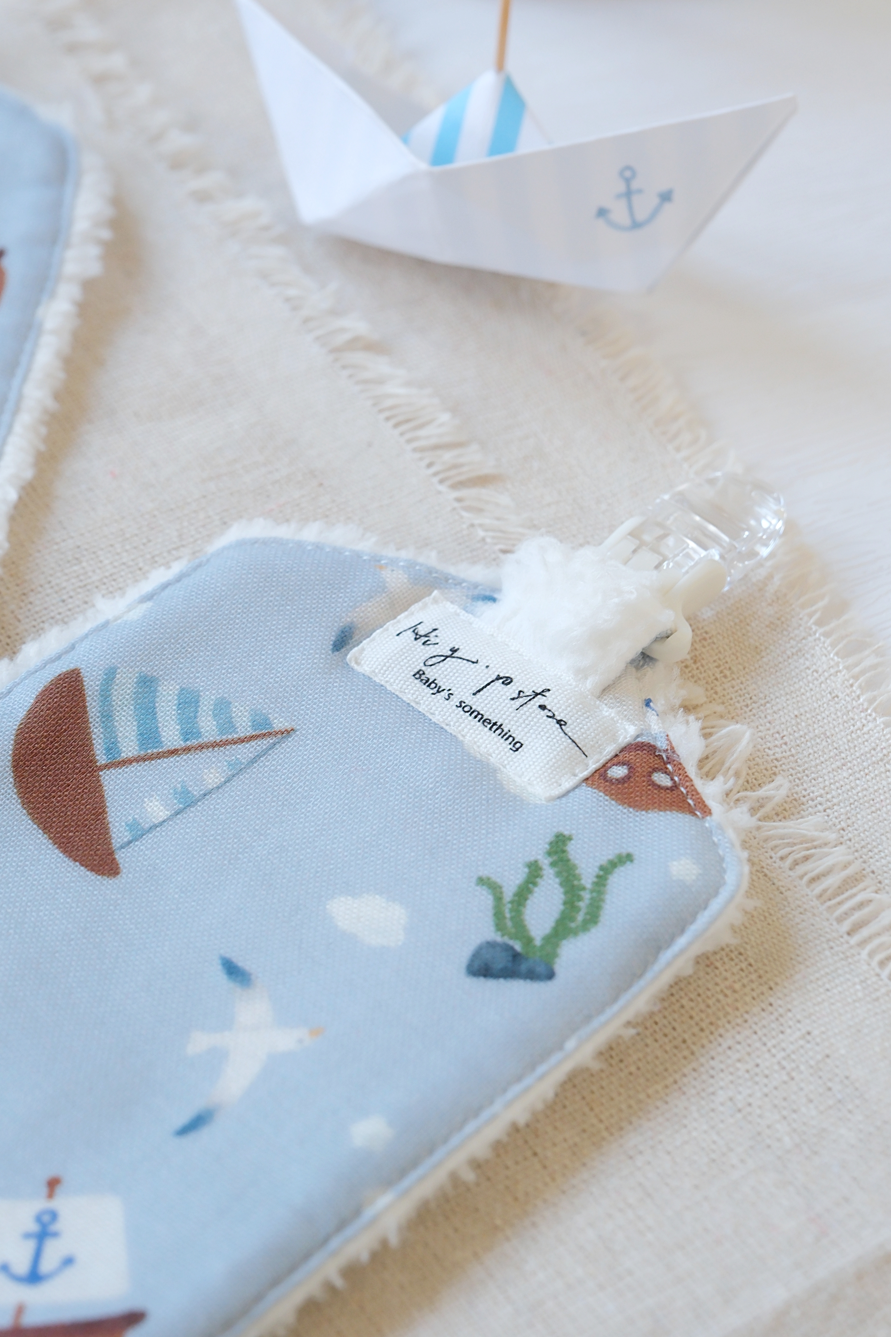 Hi Y.P store-手作手帕夾-獨家設計-航海日記