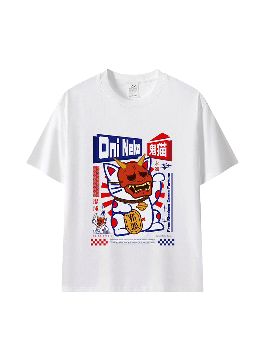 有點叛逆的可愛日常｜貓咪插畫T-shirt 🐱👹