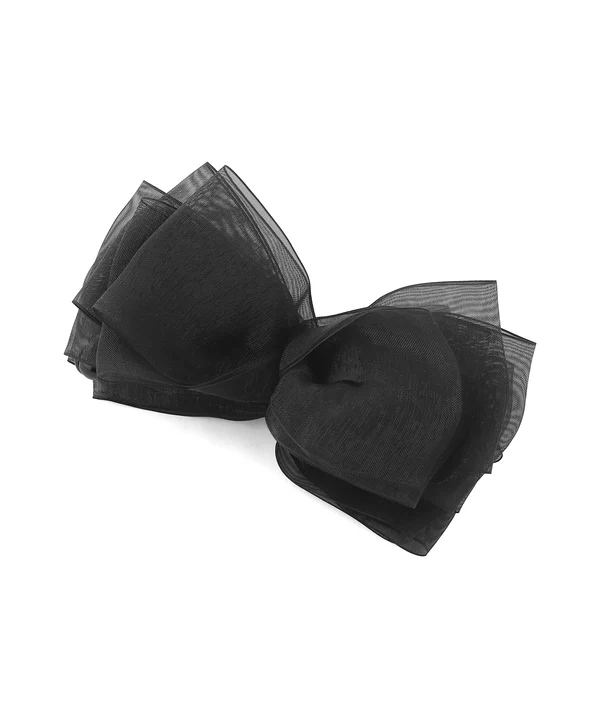 [連線優惠] ANEMONE 透膚蝴蝶結髮夾