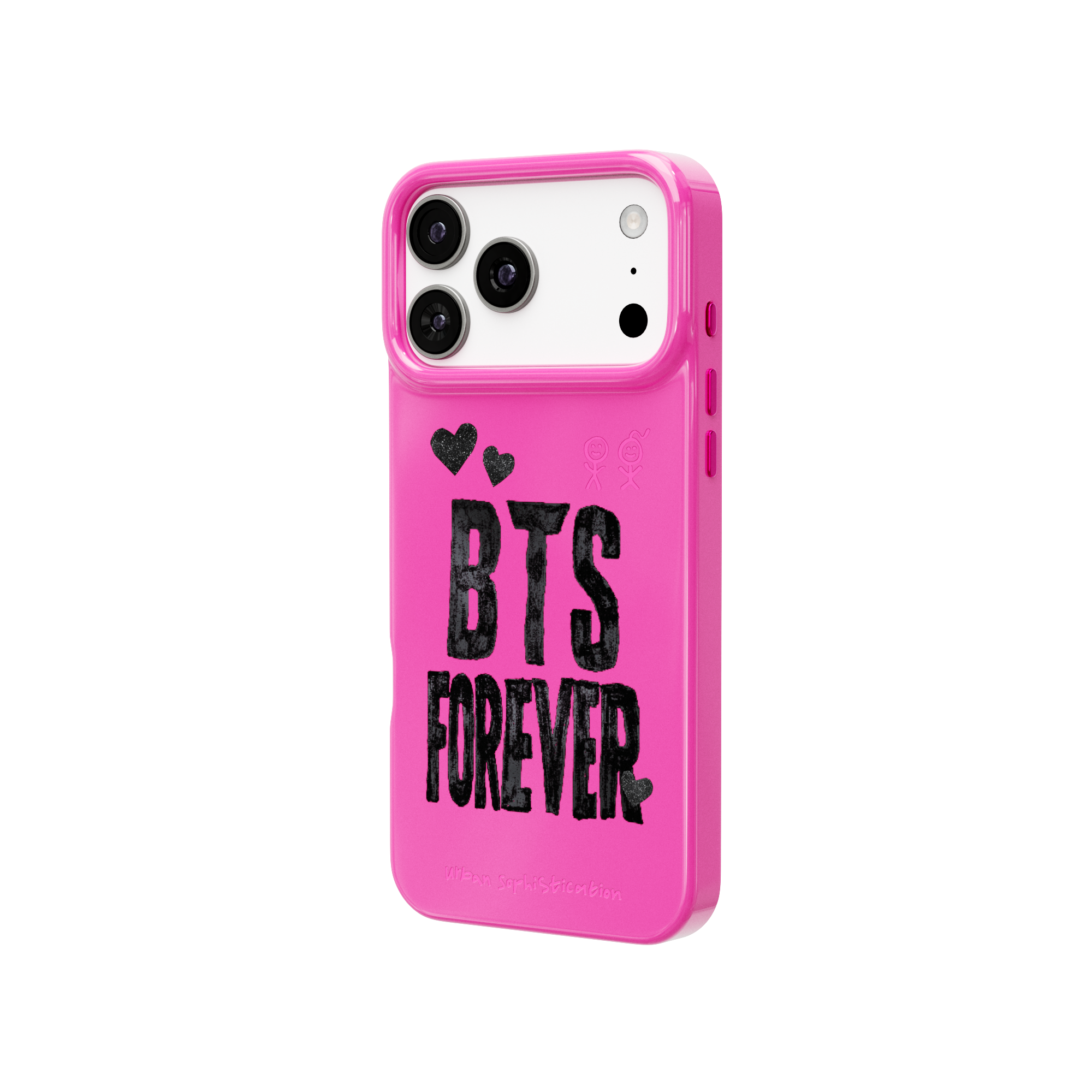 The Skinny Case® - BTS Poster in Fuschia