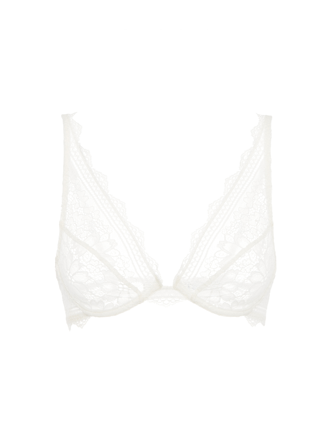 FREESIA 小蒼蘭 無襯三角罩杯胸罩 自然色