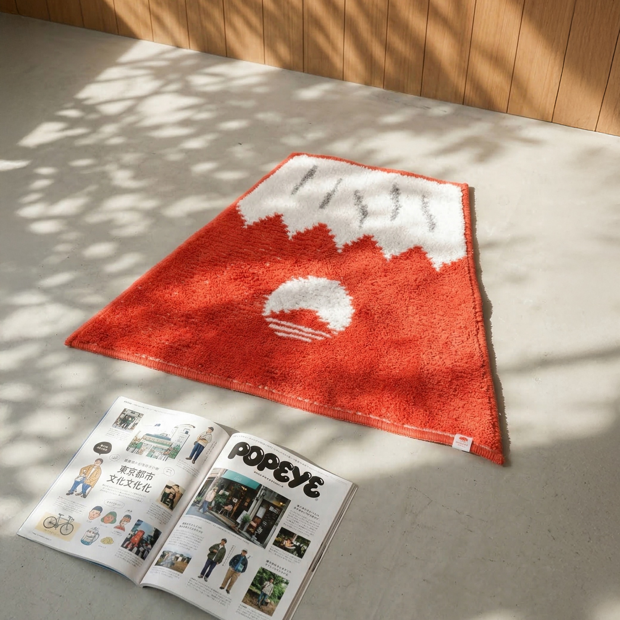 [ 預約販売 ]  BEAMS JAPAN - 富士山 マルチマット 日本製