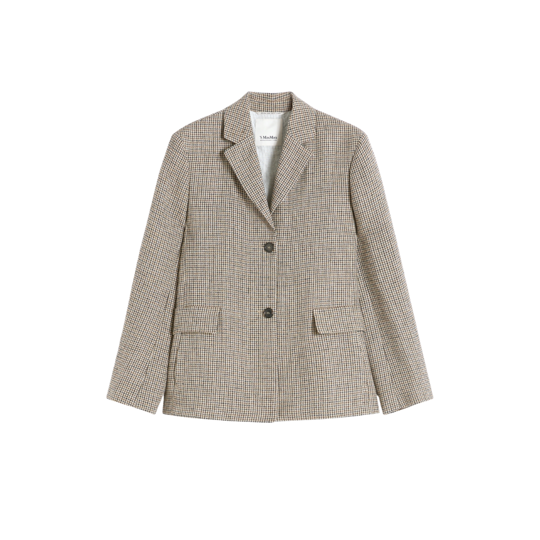 1FF0101-505 [MAX MARA S] Jacket Nero (SS26) #SMMGITACO-002 (C-EU-E)