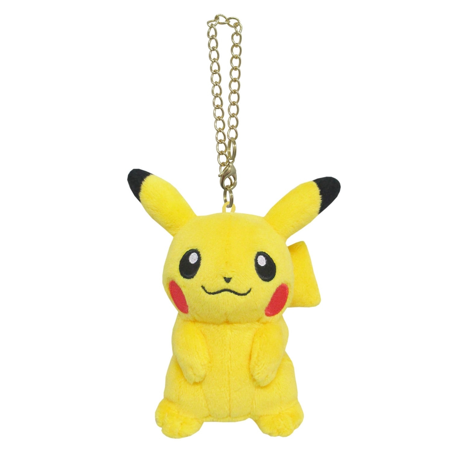San Ei Pokemon Plush Keychain PM04 Pikachu Mascot 037138
