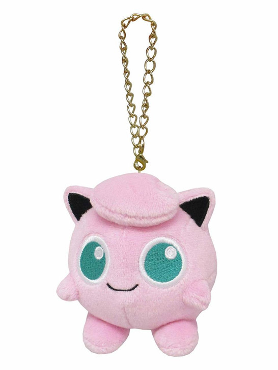 San Ei Pokemon Plush Keychain PM05 Jigglypuff Mascot 037145