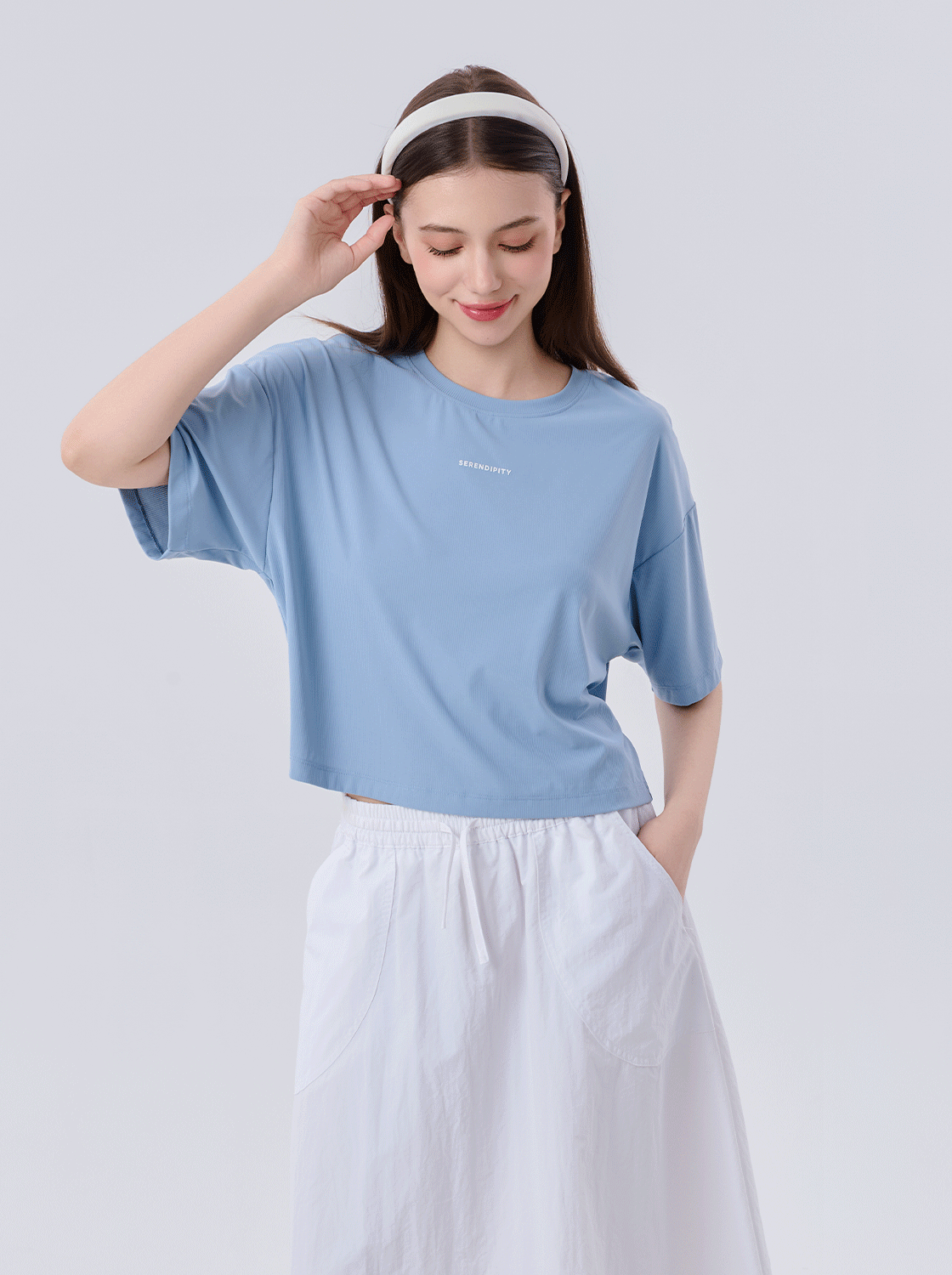 【期間限定】夏日涼感寬版短袖T恤