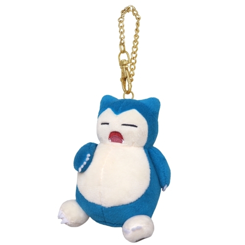 San Ei Pokemon Plush Keychain PM08 Snorlax Mascot 037176