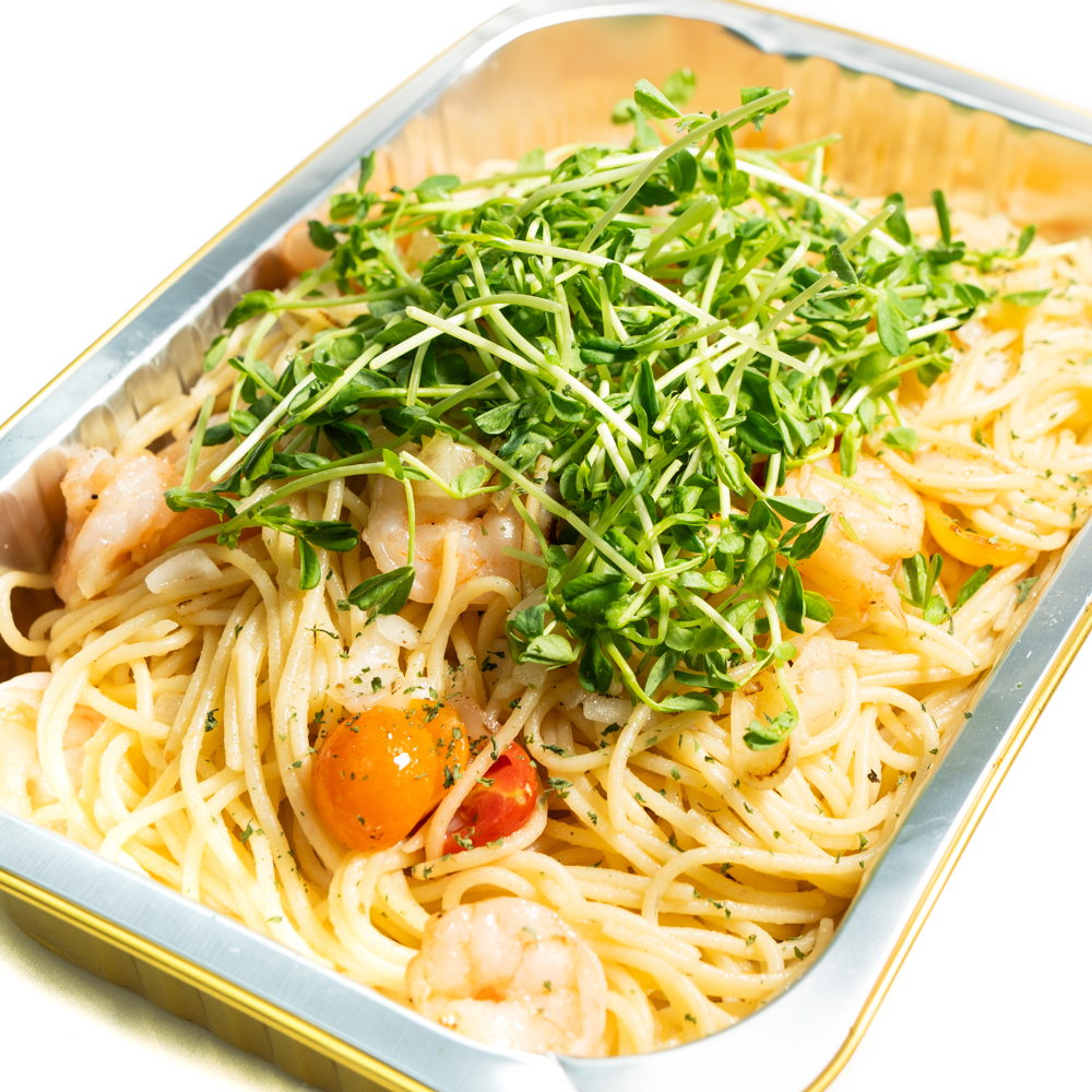 蒜香大蝦炒意粉