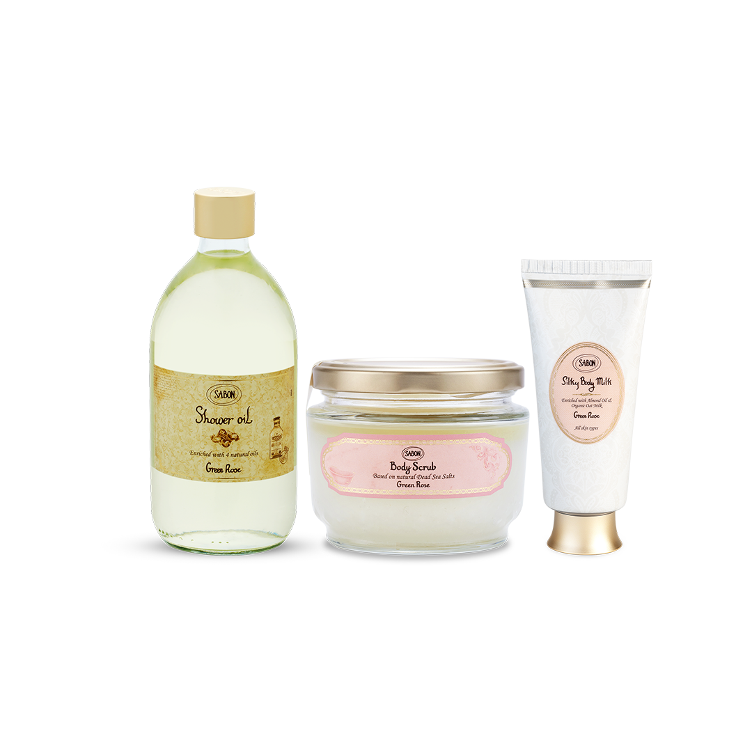 明星三部曲3件88折組 (搭配絲綢身體乳液)