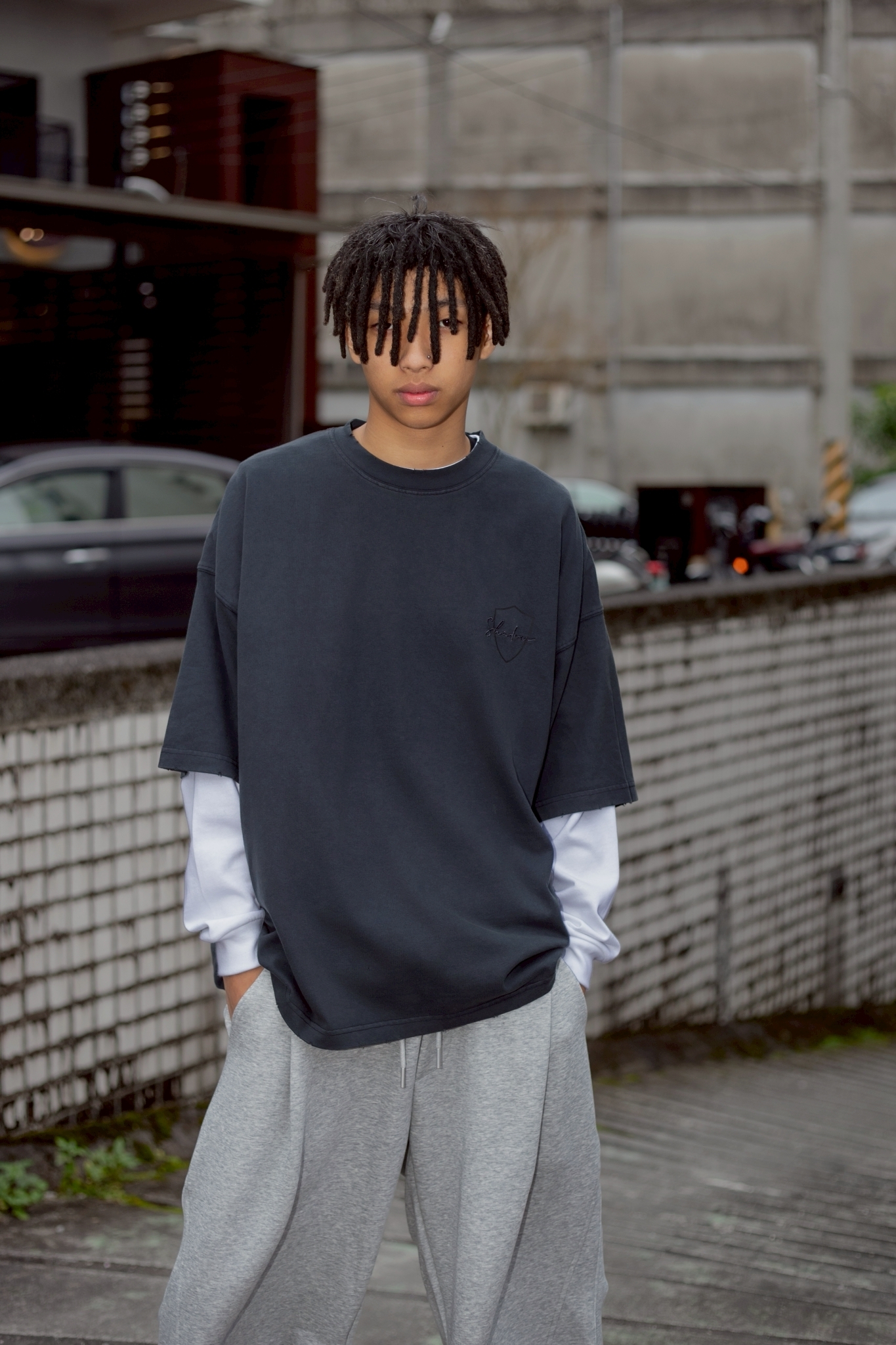 SHADOW Shield Washed Tee