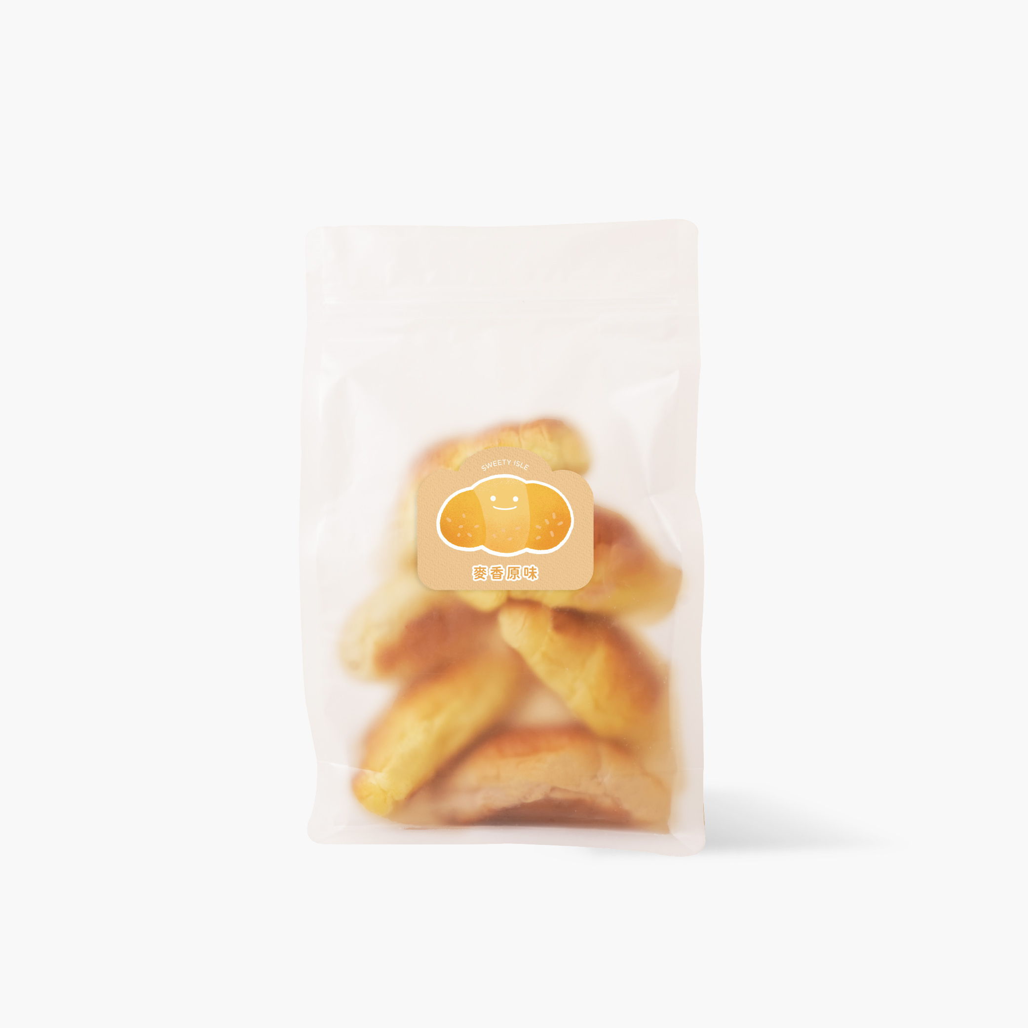 寶寶麵包｜麥香原味｜6入｜適合1歲以上｜冷凍