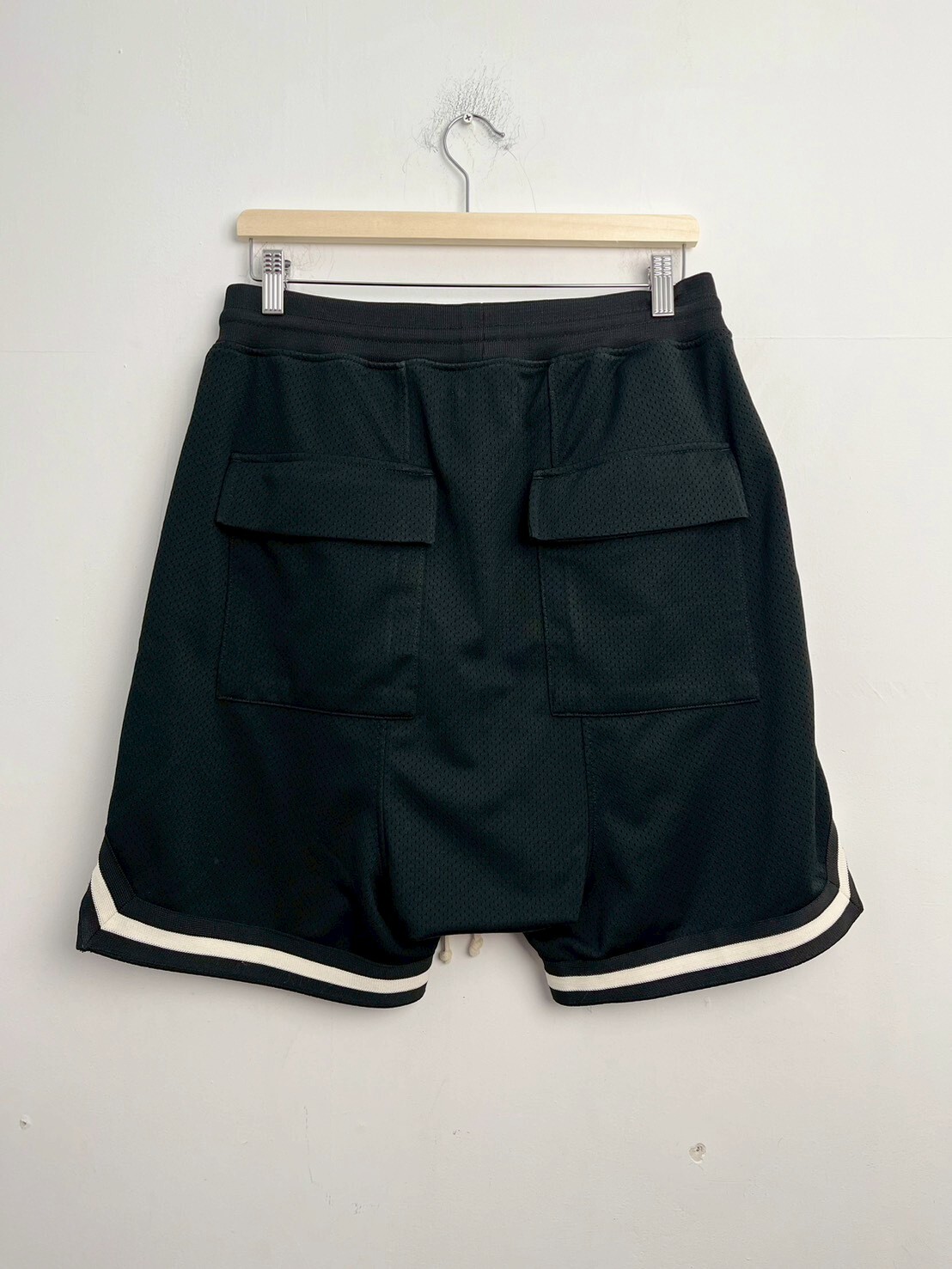 FEAR OF GOD Mesh Drop Crotch Shorts SIZE M