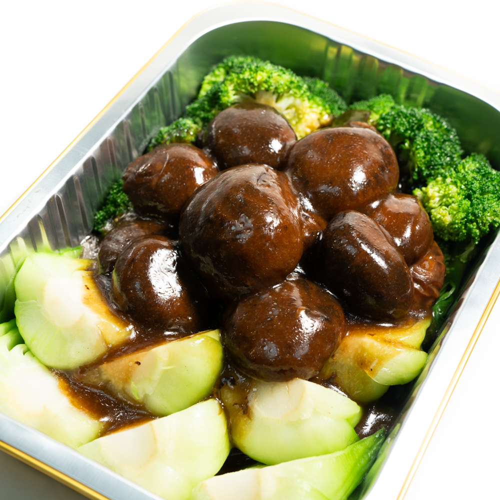 悅和蠔油·炆大花菇扒時蔬(素)