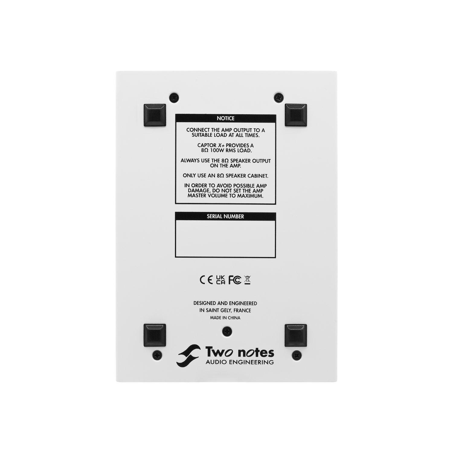 Two Notes Torpedo Captor X + 8 Ohms Digital Audio Processor