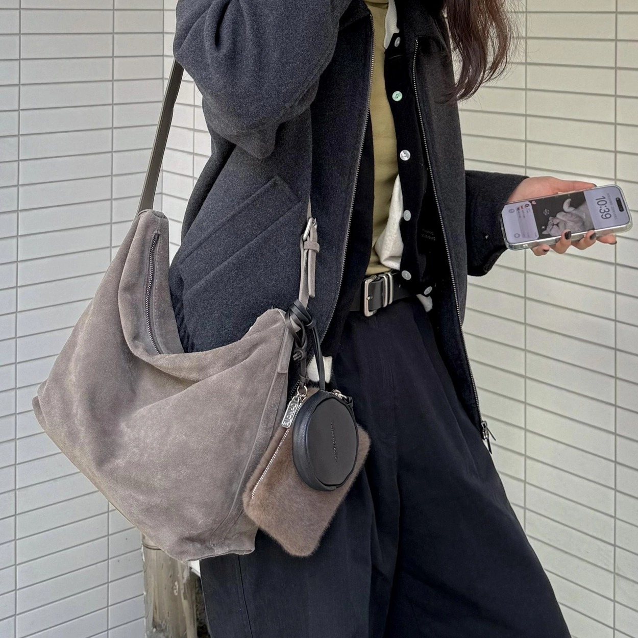 【 4/19收單 】Bucks & Leather Low Bag (Suede) Low包 韓國