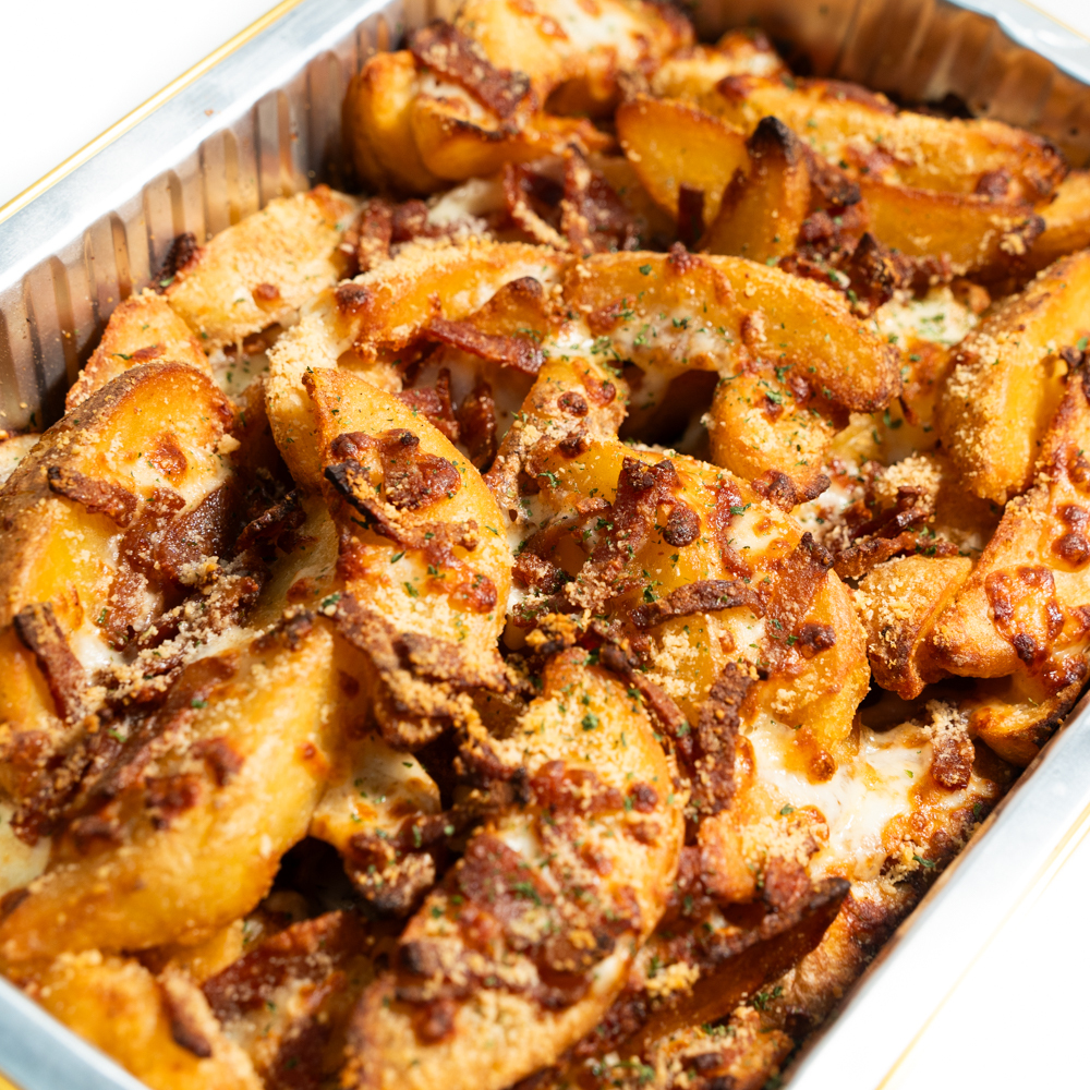 芝士煙肉焗薯角