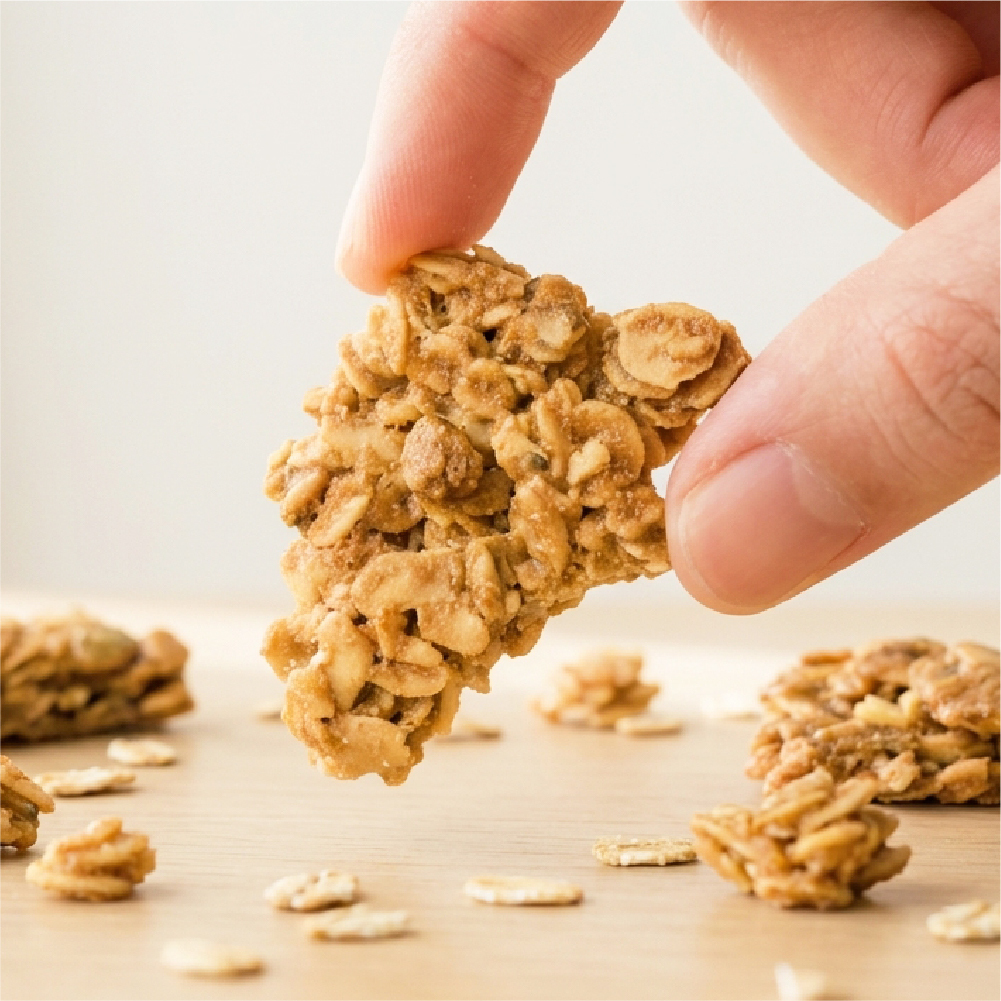 港澳｜寶寶嚐鮮組｜寶寶麵６包＋星星麵６包  搭 森林輕脆燕麥1包 (非油炸)