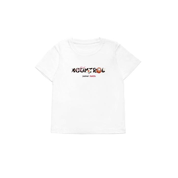 XCTRL童裝 日式元素大集合童裝短T-白