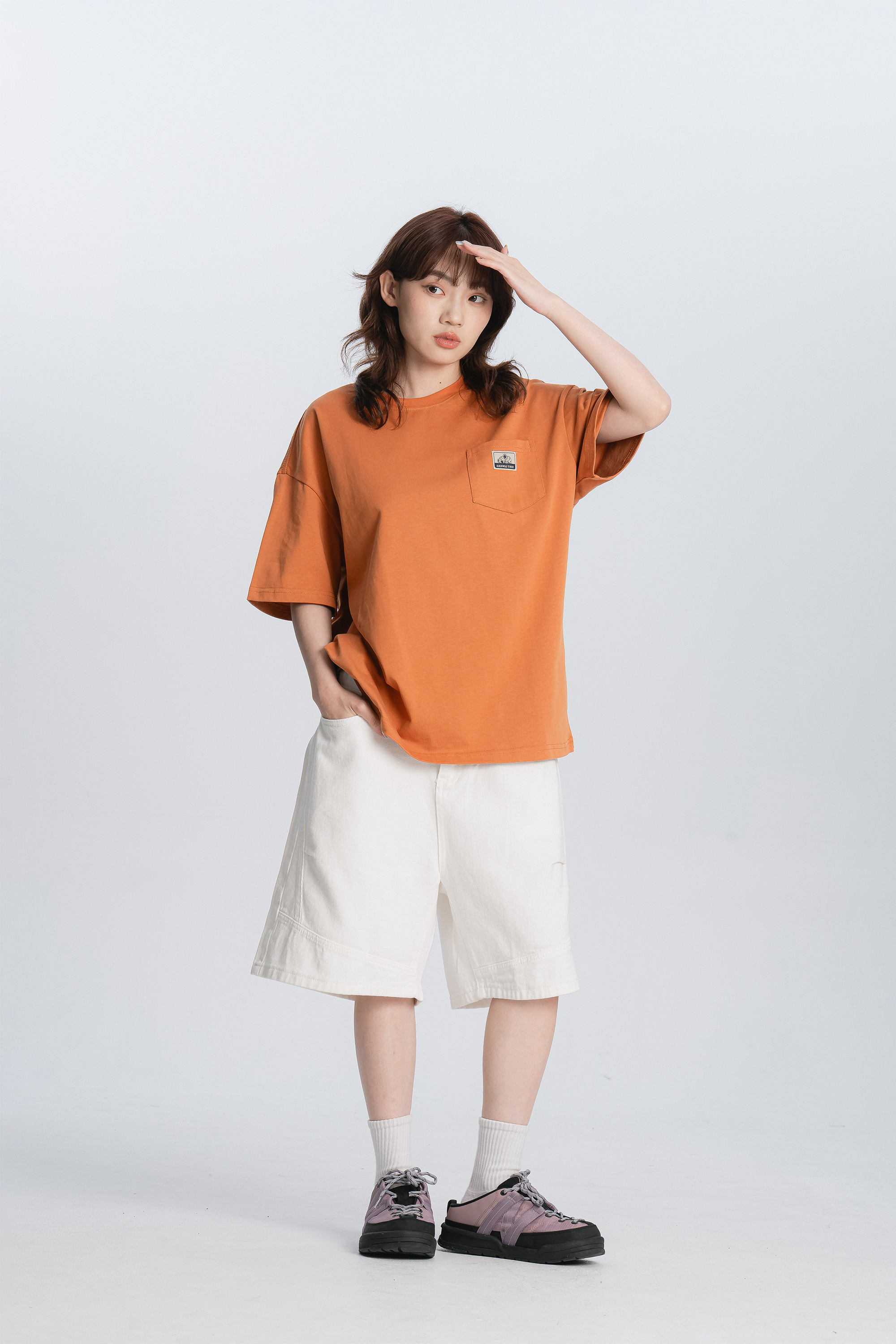 Fresh Start｜活力早橙小口袋t 2色