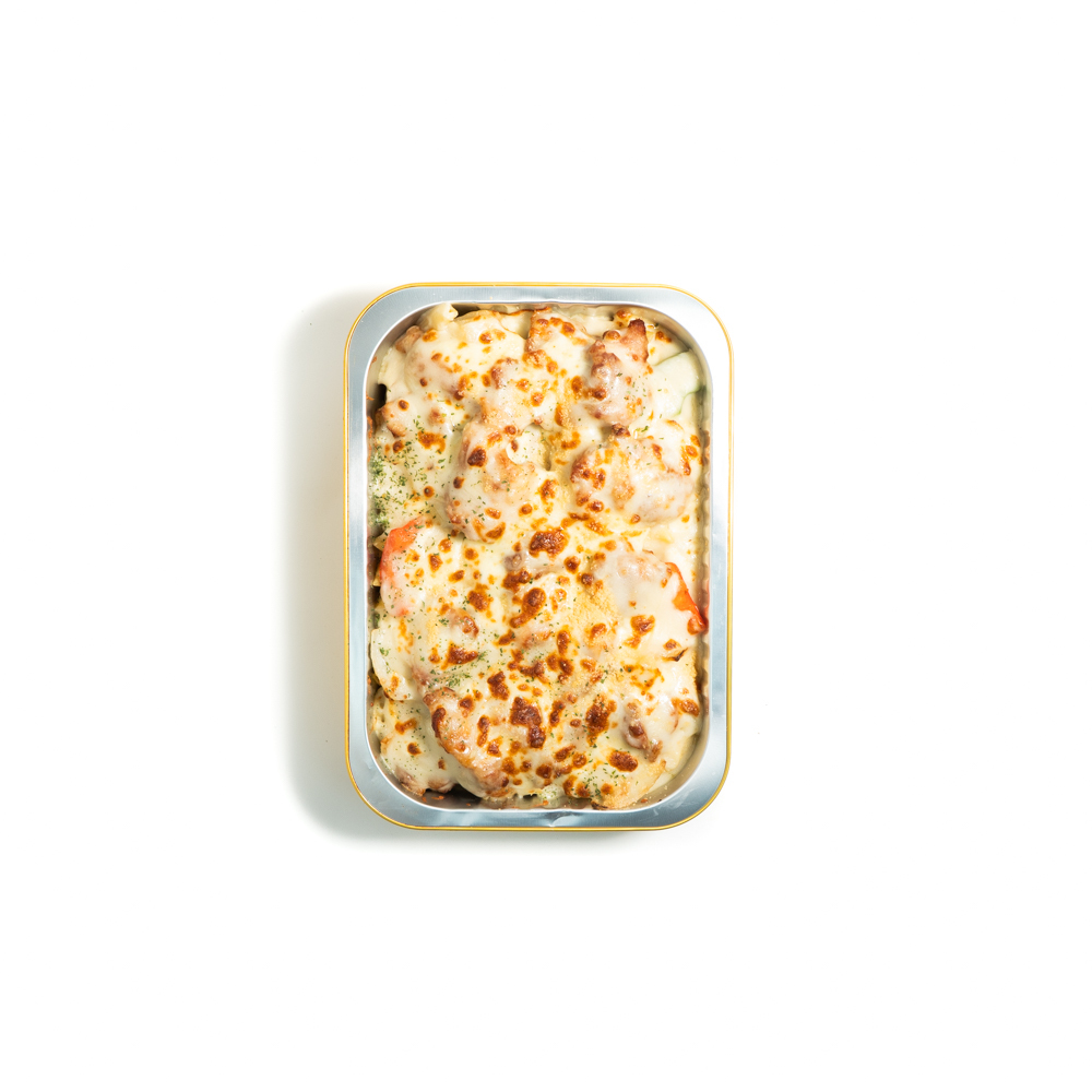 焗鮮忌廉白汁雞皇