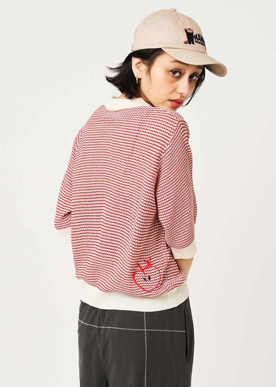 日本預訂 graniph GH Ikaku | Knit Polo Shirt