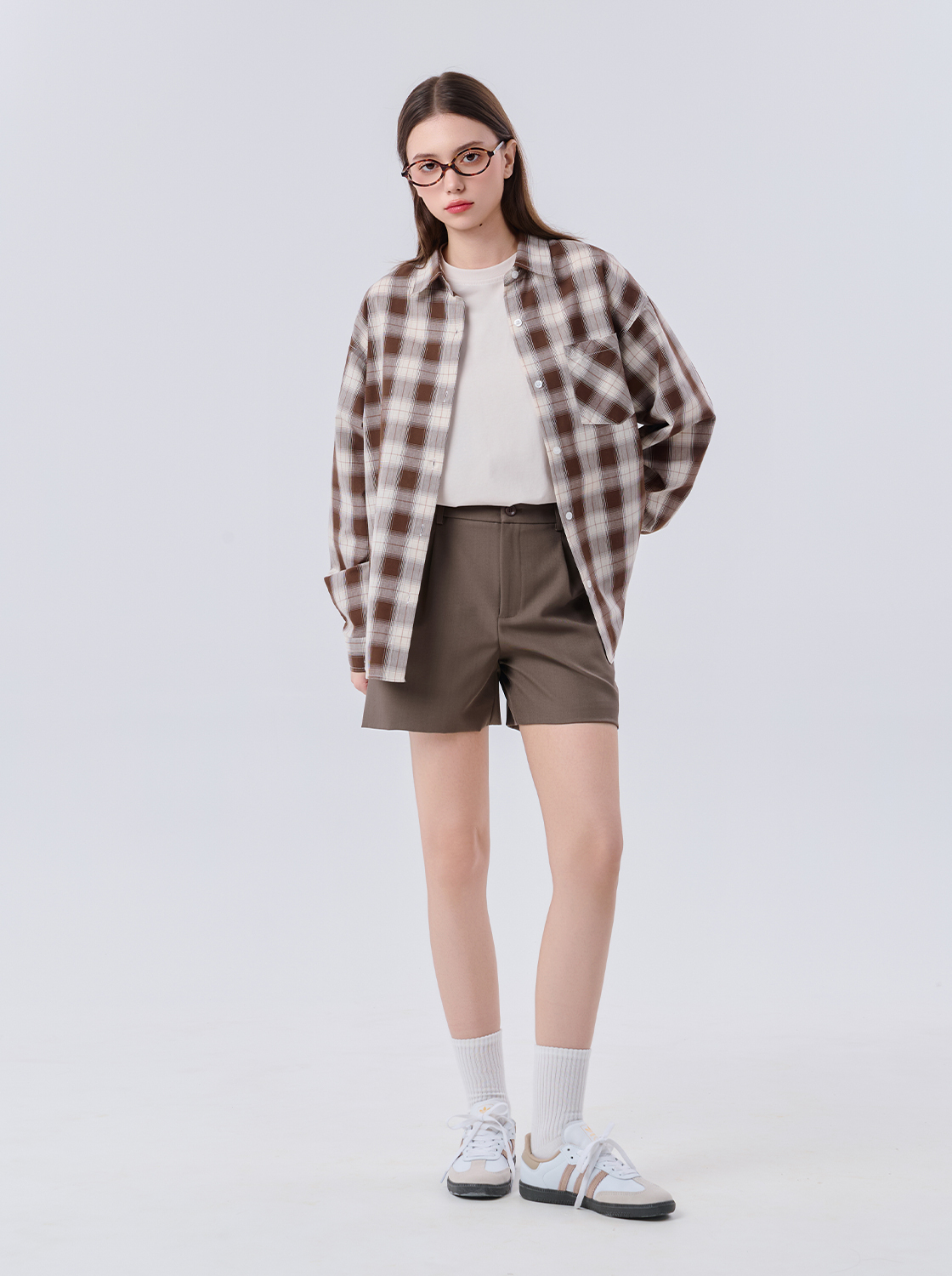 【期間限定】百搭男友格紋襯衫