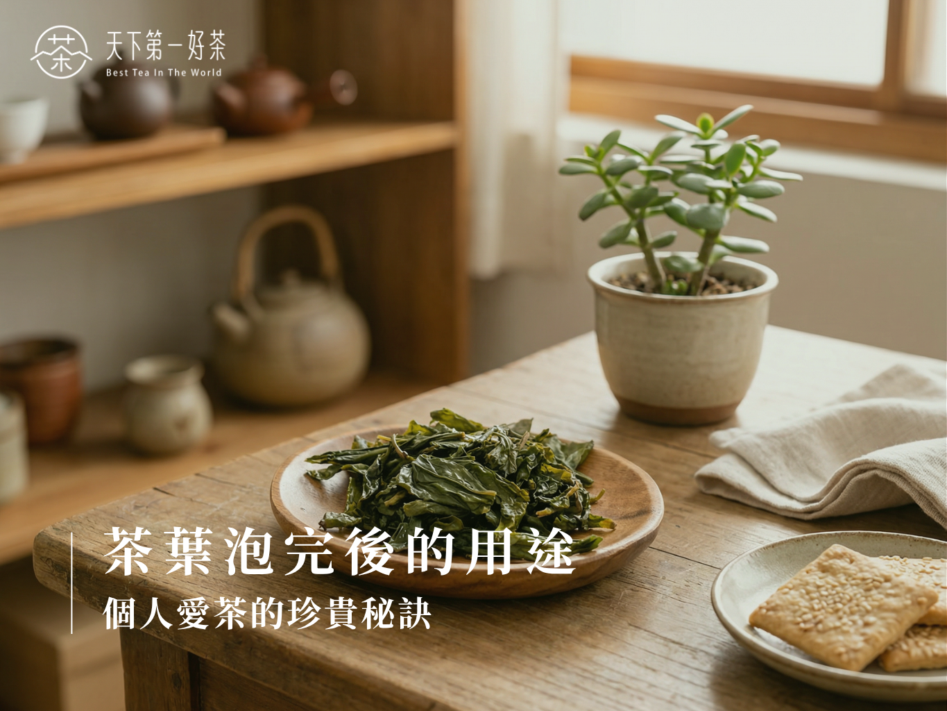 茶葉泡完後再利用