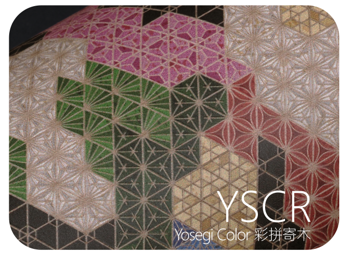 LIFE+GUARD YSCR Yosegi Color 彩拼寄木 風格貼膜樣式，適用於相機、鏡頭與 3C 裝置表面保護與風格打造
