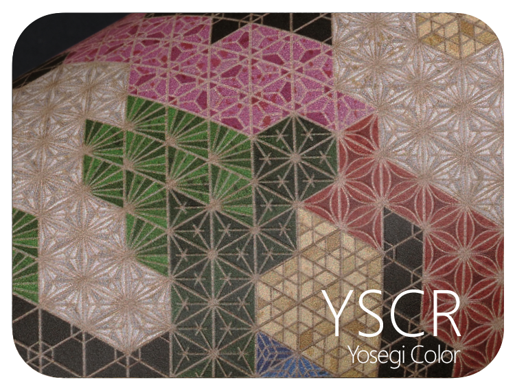 LIFE+GUARD YSCR Yosegi Color LIFE+GUARD  Yosegi Color vinyl skin sample for 3C protective wraps