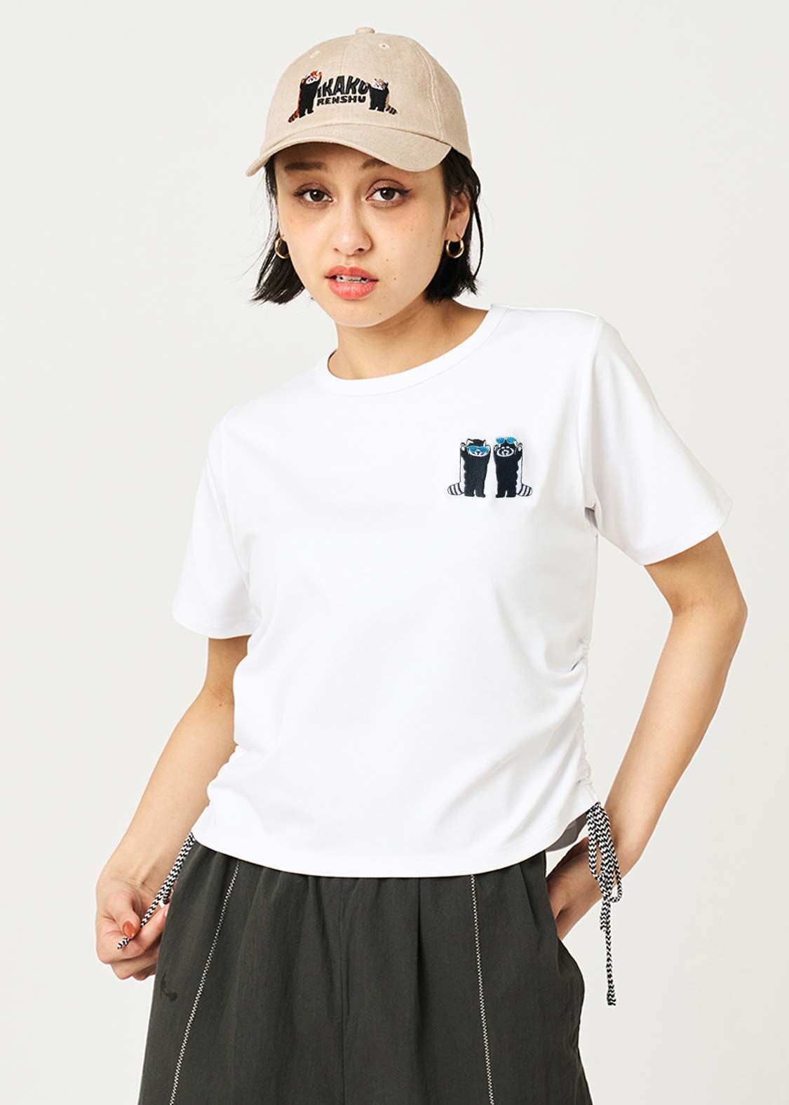 日本預訂 graniph GH Ika Trip | Drawstring Compact T-Shirt