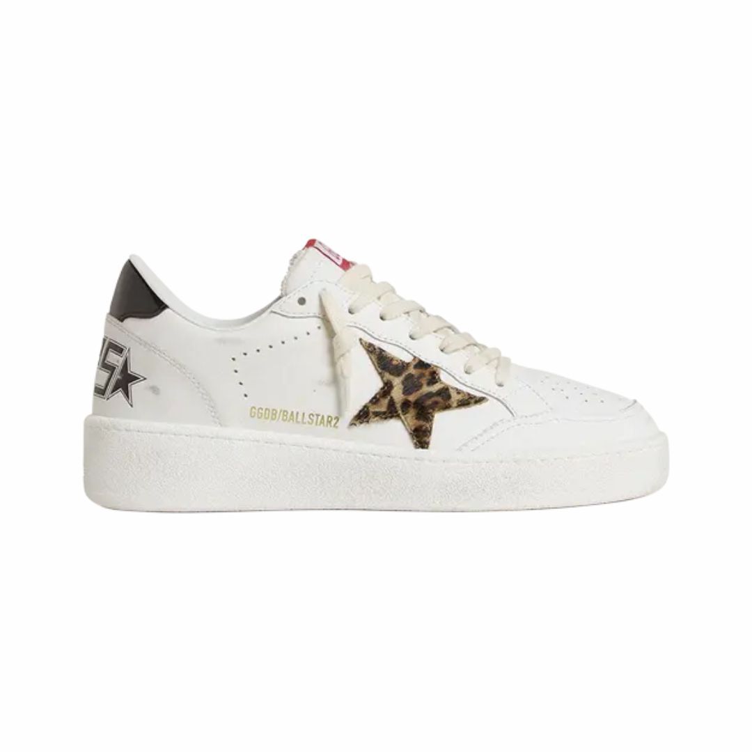 1FF0101-606 [GOLDEN GOOSE] Women's Ball Star 'White Horsy Star' Sneaker White (SS26) #GWF00804 F007323-10889 (S-EU-E)