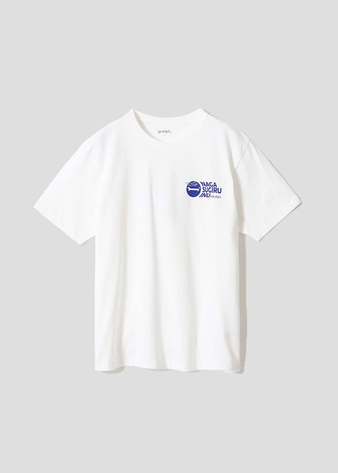 日本預訂 graniph GH Nagasugiru Inu Airlines | T-shirt
