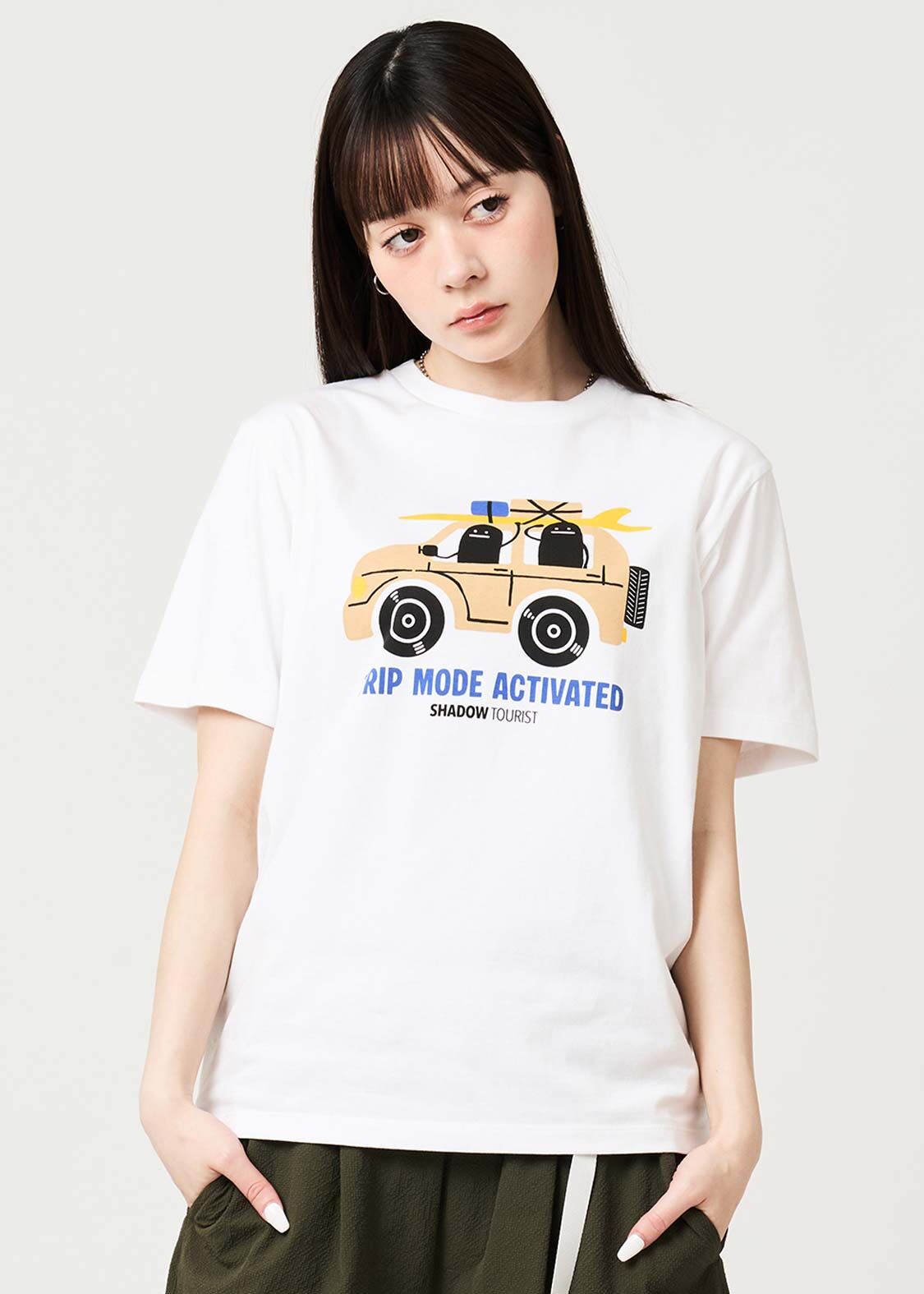 日本預訂 graniph GH Beautiful Shadow Road Trip | T-shirt