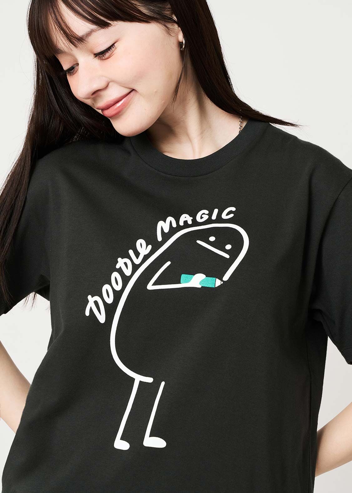 日本預訂 graniph GH Magic Paint Beautiful Shadow | T-shirt