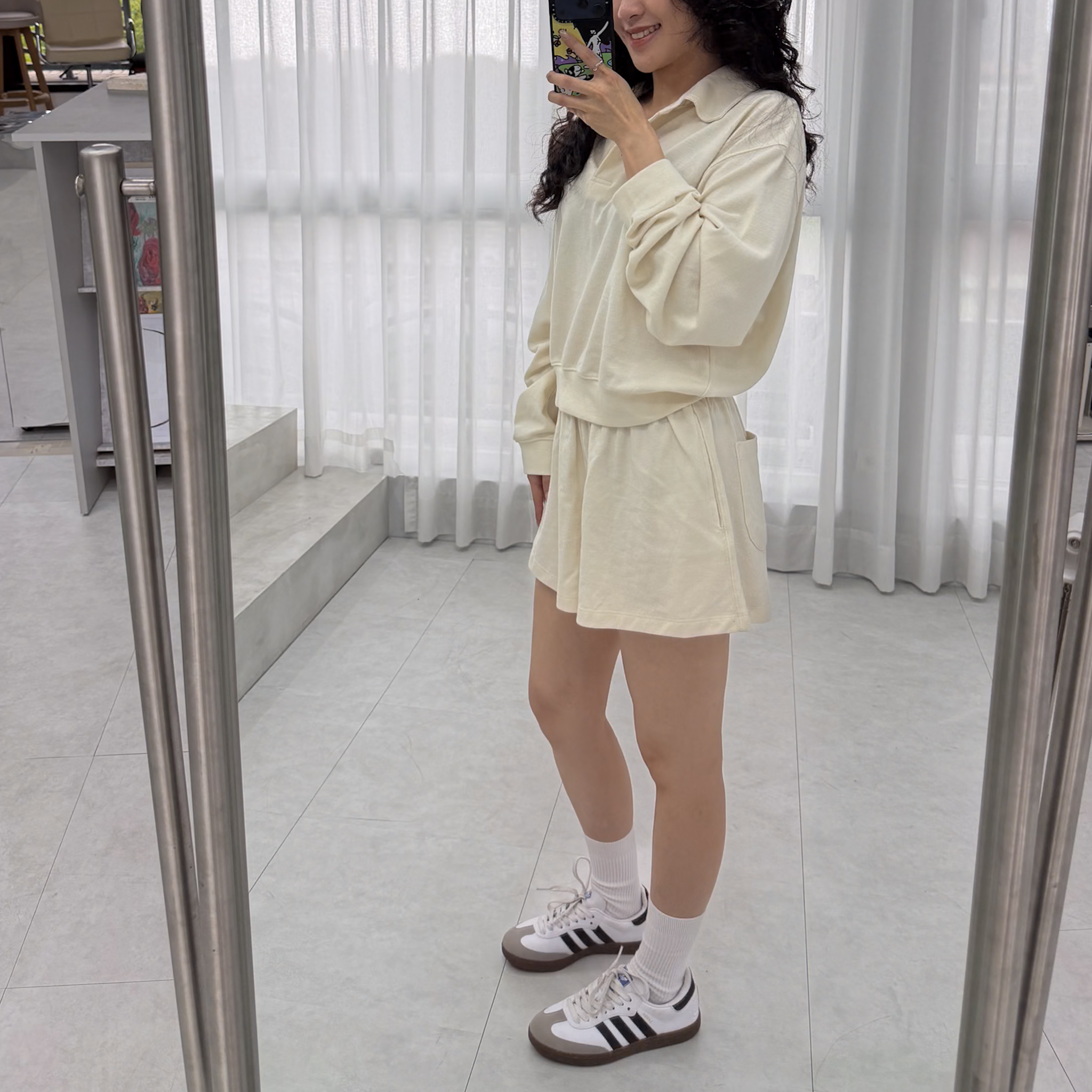 A05懶人推薦!日常出門舒服套裝(奶油)